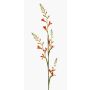 Artificial flower, Montbretia KATHERYN, orange-red, 90cm