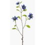 RUHNA artificial clematis branch, blue, 75cm