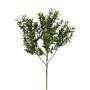 Artificial boxwood branch TOM, crossdoor, 18"/45cm