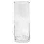 SANSA OCEAN cylindrical glass vase, clear, 20 cm, Ø8 cm