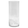 SANSA OCEAN cylindrical glass vase, clear, 35 cm, Ø 15 cm