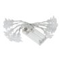 CASSATA string of lights with 10 LED fir trees, battery-powered, 90cm