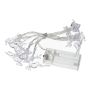 CASSATA string of lights with 10 LED reindeer, battery-powered, 90cm