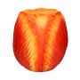Side table MOLANI, in tulip shape, orange, 18"/45cm, Ø18"/46.5cm