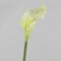 Artificial Calla CRISTINA, white-green, 3ft/105cm, 5.5"x11"/14x27cm