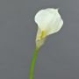 Artificial flower Calla TERESA, cream, 28"/70cm, 3.9"x7"/10x18cm