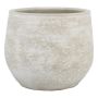 ASIALY cement plant pot with grain effect, light grey, 31cm, Ø36cm