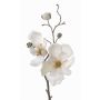 Artificial flower magnolia MALBINE, cream, 20"/50cm, Ø 2.4"-4"/6-10cm
