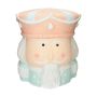 Storage table MOLANI in nutcracker shape, pink-beige-blue, 12"x11"x13"/30x27x33cm