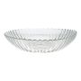 AVALYNN glass candle holder bowl, clear, 30 x 23 x 6 cm