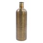 MAGDALINA metal bottle vase, gold, 53 cm, Ø14.5 cm