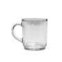 KINSY tea glass with handle, set of 3, clear, 10 cm, Ø7 cm, 250 ml