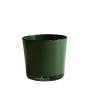 Glass planter ALENA, dark green, 4.3"/11cm, Ø4.5"/11.5cm