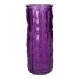 ANJANKA glass flower vase, dark purple, 25 cm, Ø 9.5 cm