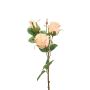 FREYDE artificial rose branch, light pink, 45 cm, Ø 4–5 cm