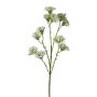 Artificial yarrow branch GRUNTO, white, 26"/65cm