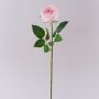 MARNUK artificial rose, light pink, 60cm, Ø9cm