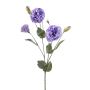 Artificial lisianthus RENARA, purple, 75cm