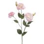Artificial lisianthus RENARA, pink-cream, 75cm