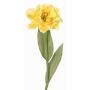 Artificial Parrot Tulip STEFANIE, yellow, 65cm, Ø14cm