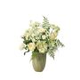 FEME decorative flower bouquet, white, 70 cm, Ø45 cm