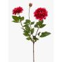 Artificial dahlia flower NAXOS with blooms, pink, 70cm, Ø10–11cm