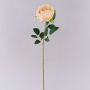 Plastic flower Rose CHERLEN, apricot, 24"/60cm, Ø4"/10cm