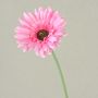Artificial flower Gerbera TEUDELINDE, pink, 22"/55cm, Ø3.1"/8cm
