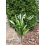 Artificial bouquet SIVIKELO, lily of the valley, lavender, spike, white, 16"/40cm