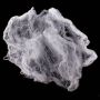 Halloween decoration spider’s web / cobwebs FORMIA, white UV-reactive, 50g