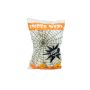 Halloween decoration spider's web / cobwebs FORMIA, white UV-reactive, 50g