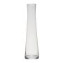 Slim flower vase SYRMA made of glass, transparent, 30cm, Ø8cm