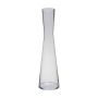 Slim flower vase SYRMA made of glass, transparent, 50cm, Ø12cm