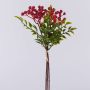 Fake rowan branch ELNATAN, bunch, fruits, red, 12"/30cm