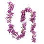 False gypsophilia garland LITAGO, violet, 6ft/180cm