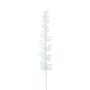 GLAUCO plastic eucalyptus branch with glass-like finish, 12 pieces, white, 80 cm