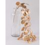 False eucalyptus branch DIEMEL, gold, 30"/75cm