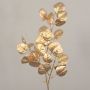 False eucalyptus branch DIEMEL, gold, 24"/60cm