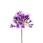 Artificial flower Agapanthus OMOLON, violet, 30"/75cm