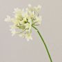 Artificial flower Agapanthus OMOLON, cream, 30"/75cm