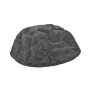 Elongated decorative rock / pump cover ANDREAS, grey, 30"x27"x13"/76x68x32cm, weatherproof