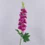 Artificial larkspur ZIRKAN, pink, 75 cm, Ø9 cm