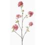 Decorative cherry branch SLIRKO with blossoms, dark pink, 115 cm