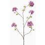 Decorative branch of ornamental cherry SLIRKO with blossoms, light lilac, 115 cm