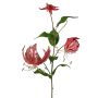 Velvety Gloriosa branch DINFAS, mauve-gold, 80cm