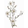 Decorative magnolia MARGA, white, 31"/80cm, Ø 2.4"-3.1"/6-8cm