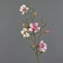 Decorative magnolia MARGA, pink-pink, 31"/80cm, Ø 2.4"-3.1"/6-8cm