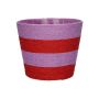 Plant basket NERIONKO MULTI, purple-red, 6.3"/16cm, Ø7.5"/19cm