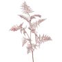 Artificial sword fern branch WONGIH, burgundy red, 90 cm