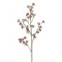 Artificial eucalyptus branch FRULIN with fruits, dark pink, 31"/80cm